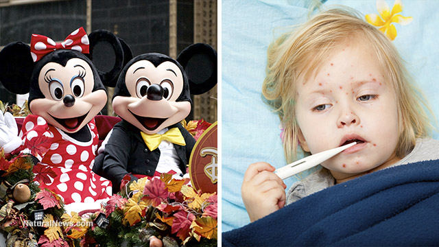 Image: Vaccine industry celebrates Disneyland measles outbreak operation as a huge success, seeks to model similar outbreaks for more fear propaganda