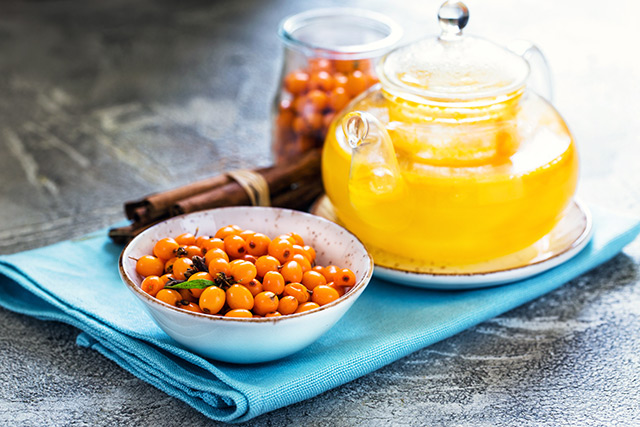 Image: Sea buckthorn oil can promote liver health and decrease the storage of body fat