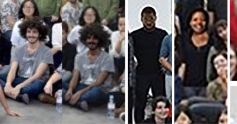 Image: French school artificially Photoshops skin of college students to fake darker “diversity” skin color