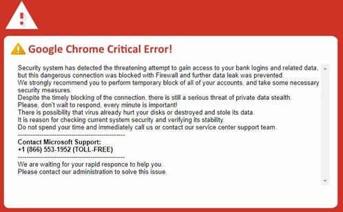 Image: Google Chrome browser gives “Critical Error” notice when you play Project Veritas videos EXPOSING crooked deep-state “Democratic” communists