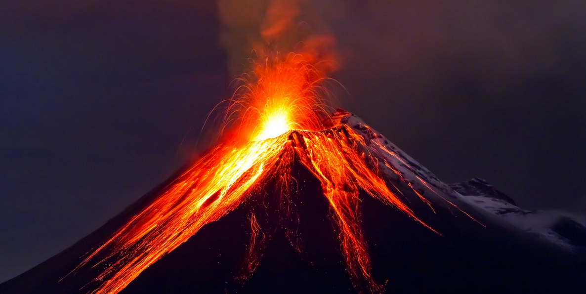 Image: Another blow to the global warming argument: Volcanic eruptions can melt ice sheets thousands of miles away, according to recently discovered ancient evidence