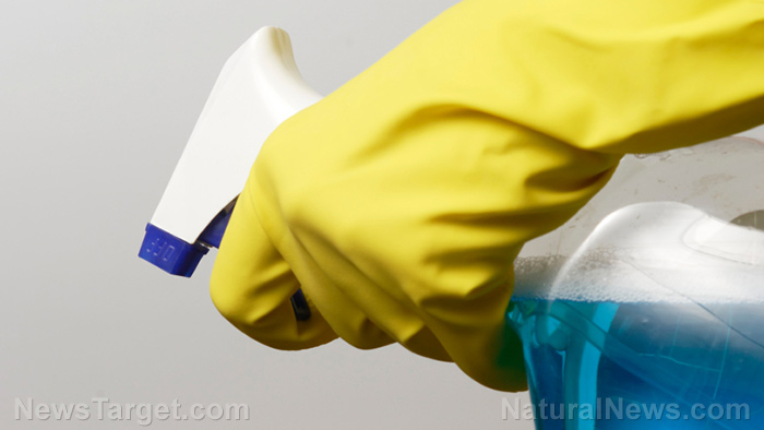 Image: Recent study finds that household cleaning chemicals decrease lung function over time