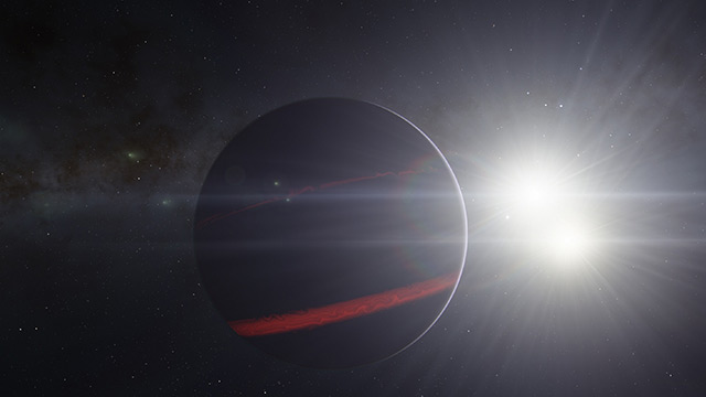 Image: The hottest known exoplanet found to have skies made out of iron and titanium