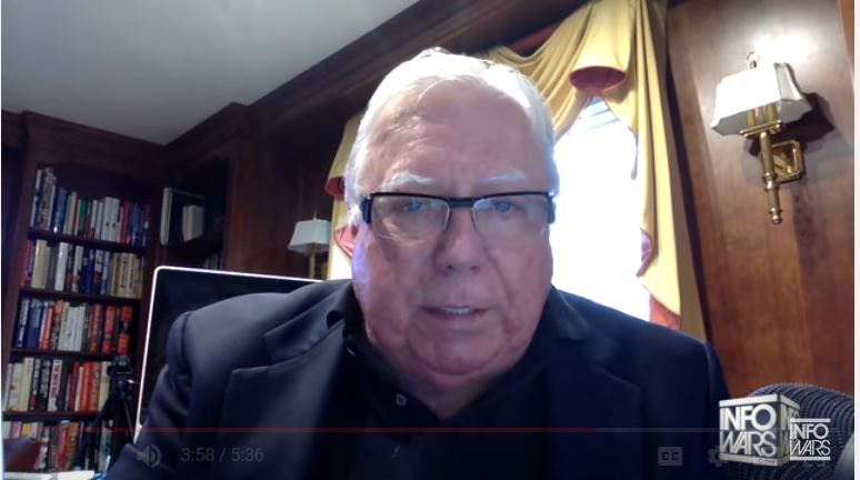 Image: Jerome Corsi says Mueller team tried to coerce him into lying using KGB-style tactics as part of a dishonest plea agreement