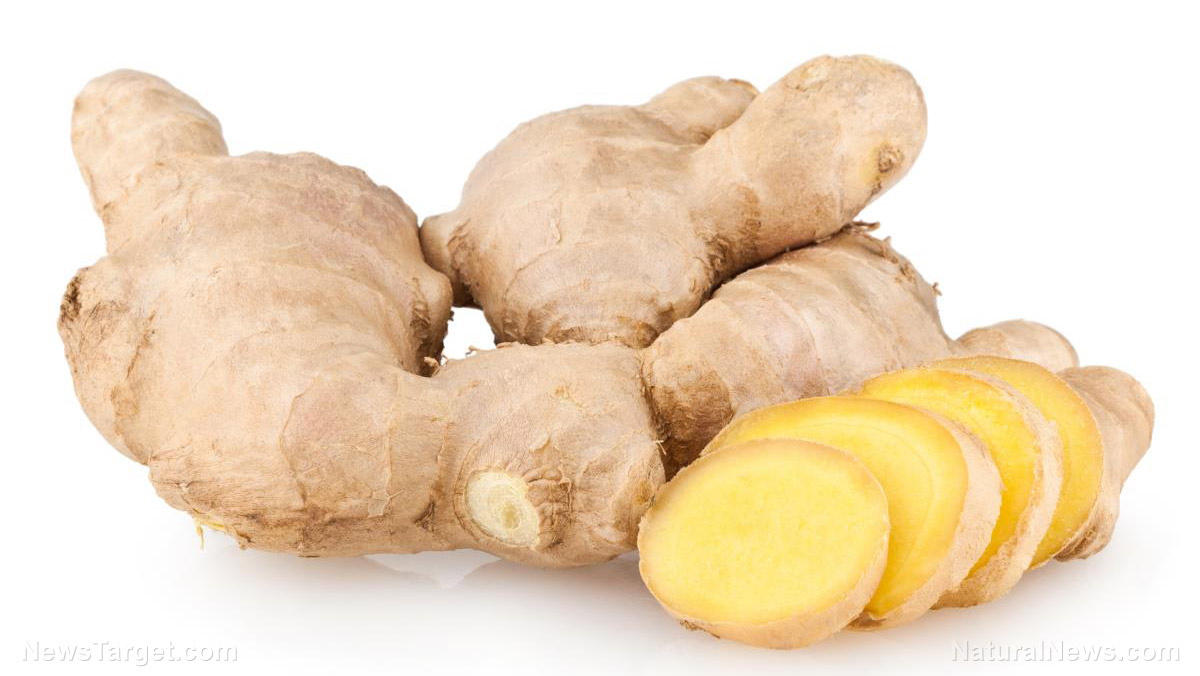 Image: The essential oils of ginger repel cockroaches naturally