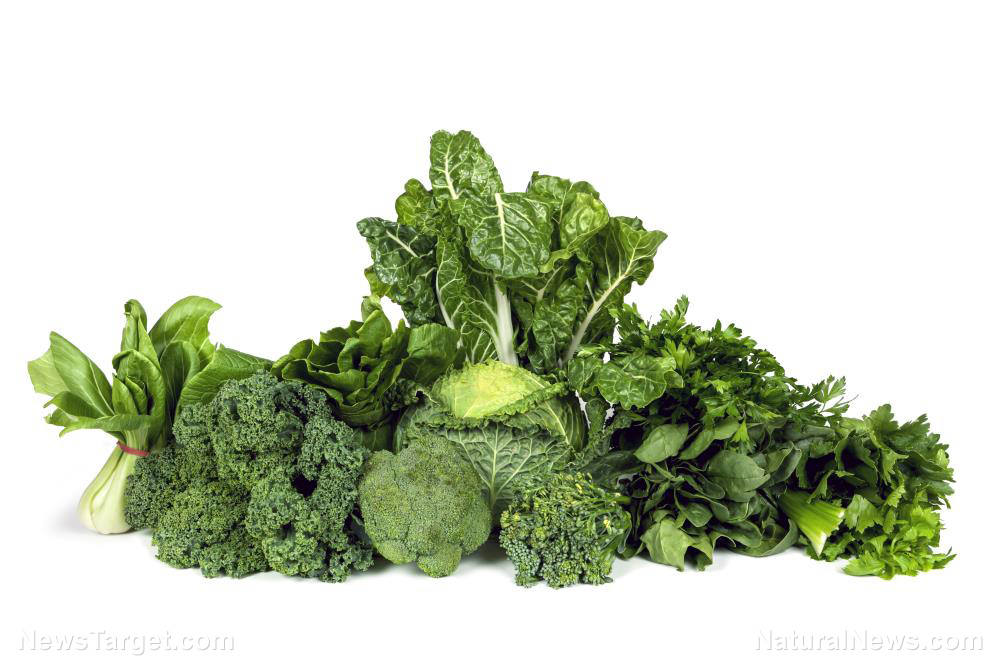 Image: Green, leafy vegetables can decrease your risk of glaucoma by 20%