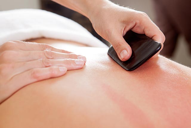 Image: Gua Sha therapy, which moves energy around the body, found to be beneficial for perimenopausal women