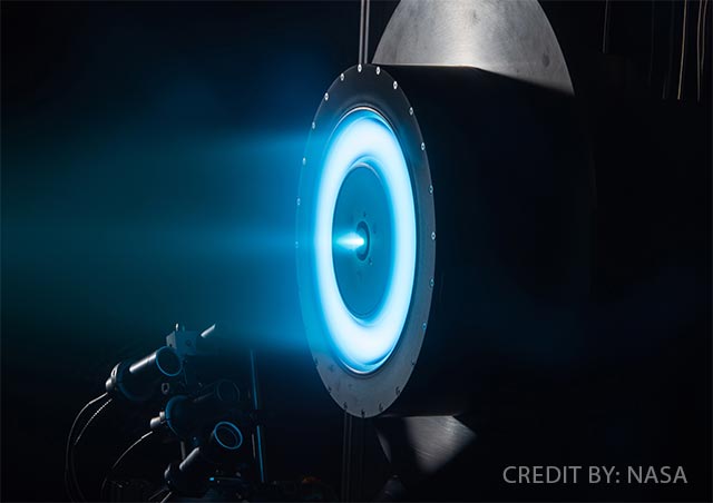 Image: Space flight milestone: Next-gen ion engine may one day send Americans to Mars