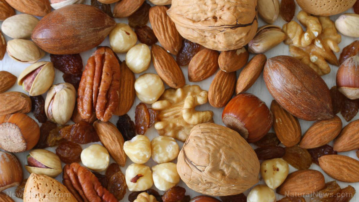 Image: Eating nuts and seeds found to cut your risk of premature death by HALF