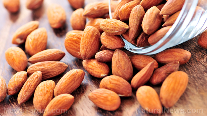 Image: Eating 15 almonds a day lowers bad cholesterol levels and decreases the risk for diabetes