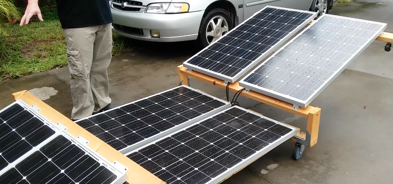 Image: A guide to building your own mobile solar power station