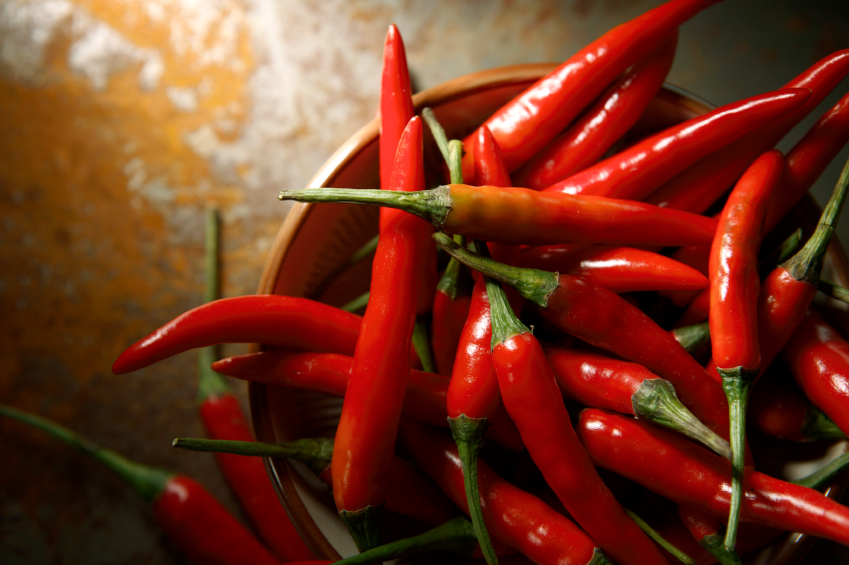 Image: Scientists look at the potential of red peppers for creating new bioactive compounds