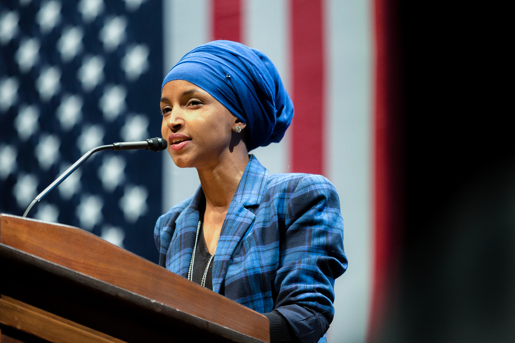 Image: It’s time for radical, Israel-hating Leftist Ilhan Omar to resign from Congress for racist attacks on Jewish people