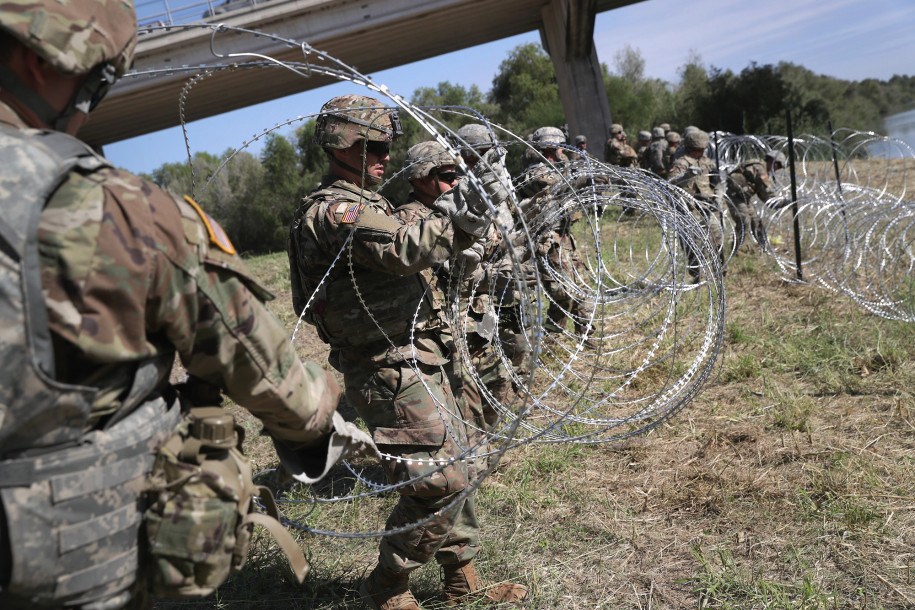 Image: Dem governors pull National Guard from border, opening America to a wave of new invasions by illegals… this is WAR against America