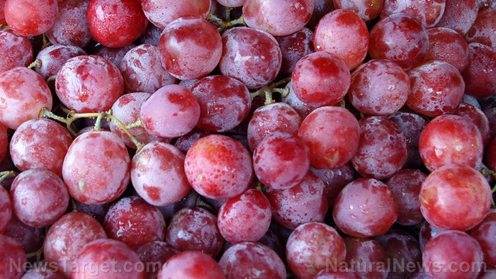 Image: Anthocyanins from grape skins could potentially be used as a colorant
