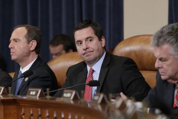 Image: Counterattack! Devin Nunes promising criminal referrals for Deep State and Clinton operatives who “perpetuated” Russian collusion hoax