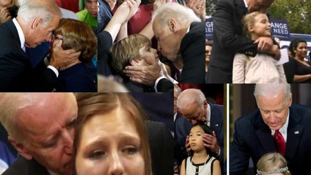 Image: Irrefutable evidence: 10 videos that show creepy Joe Biden touching women inappropriately