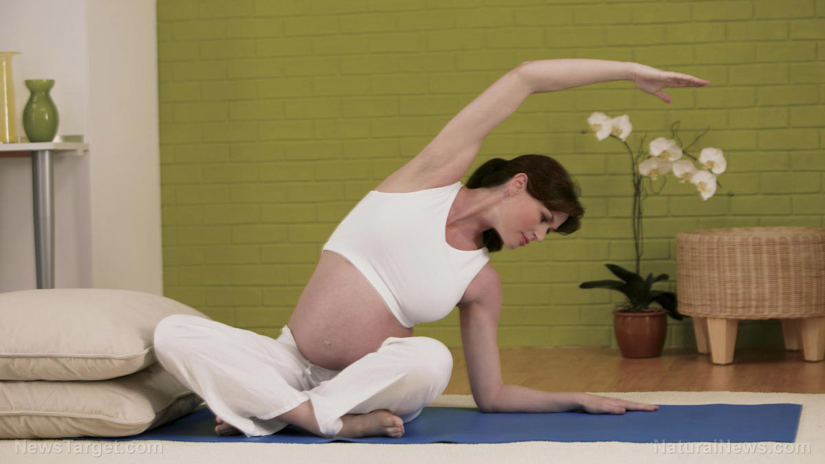 Image: Expectant moms who practice yoga may have an easier birth, study suggests