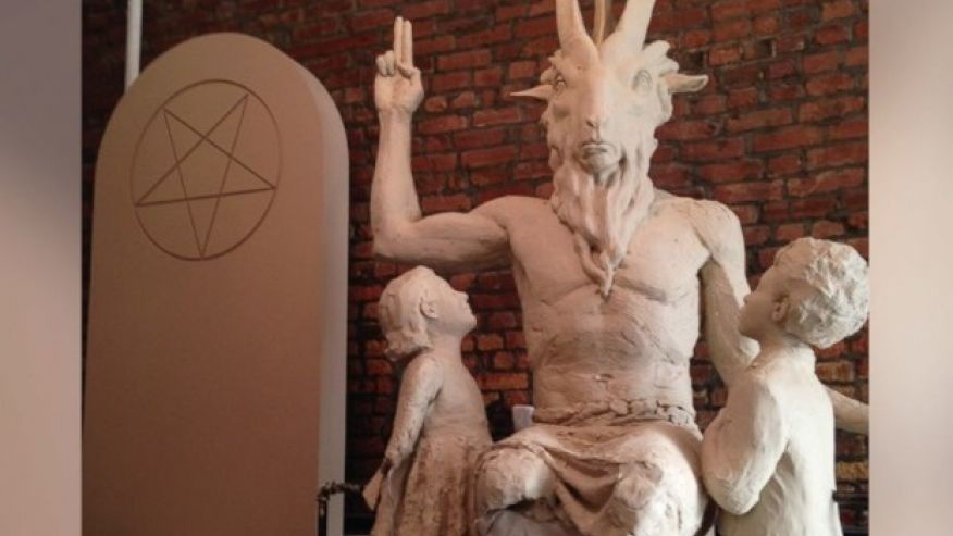 Image: Insane anti-Trump movement has now merged with Satanism, proving that Leftists are the REAL evil in America
