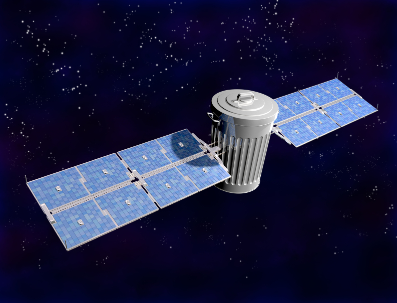 Image: Rethink satellite production: Using affordable, sustainable materials can minimize space junk and address engineering problems