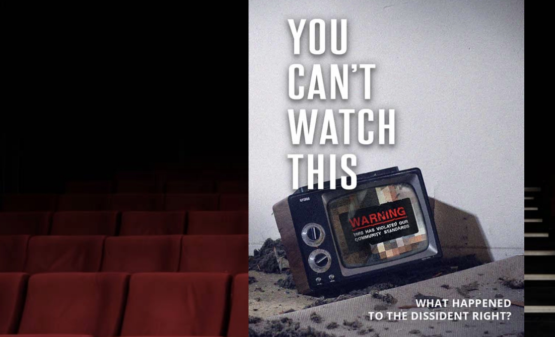 Image: New film “You Can’t Watch This”  chronicles the big tech censorship of conservatives like Alex Jones, Paul Joseph Watson, Laura Loomer