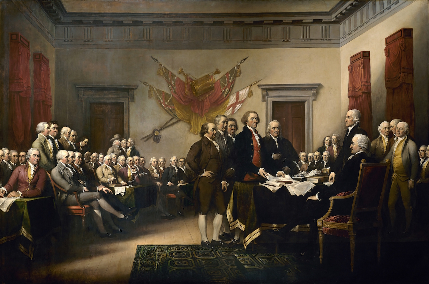 Image: Would the Founding Fathers be banned from social media?