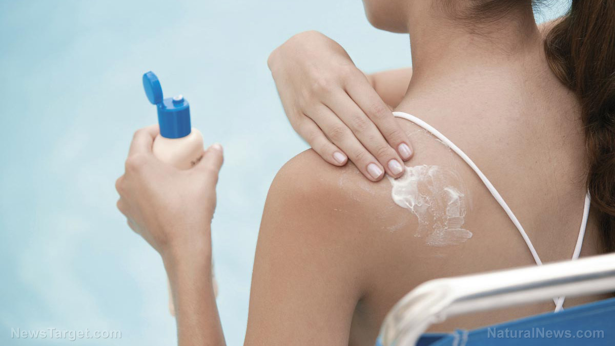 Image: FDA analysis reveals sunscreen chemicals soak all the way into your bloodstream