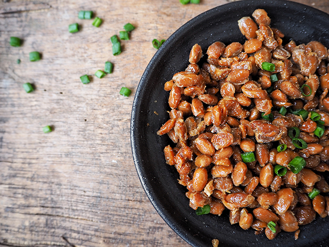 Image: Natto, a fermented food from Japan, has enzymes that help prevent heart attacks and blood clots
