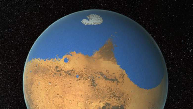 Image: Water on Mars: The Red Planet is dumping its limited water supply into space, say researchers