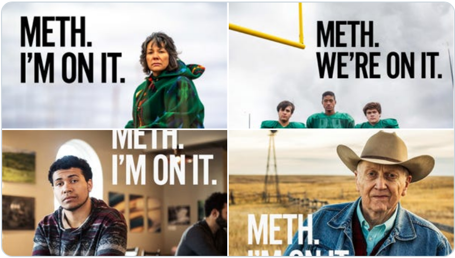 Image: South Dakota spends nearly $500,000 on anti-meth ad campaign with tagline “meth – we’re on it”