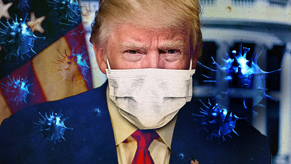 Image: Trump cozies up to Big Pharma and the vaccine industry instead of promoting vitamin D, anti-viral herbs and spices