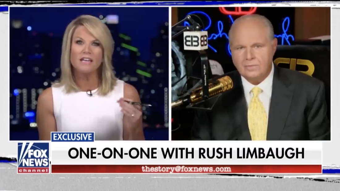 Image: Rush Limbaugh accidentally explains how the coronavirus could kill over three million Americans, then says it’s “just the flu”