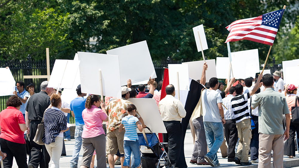 Image: People protesting stay-at-home orders across America