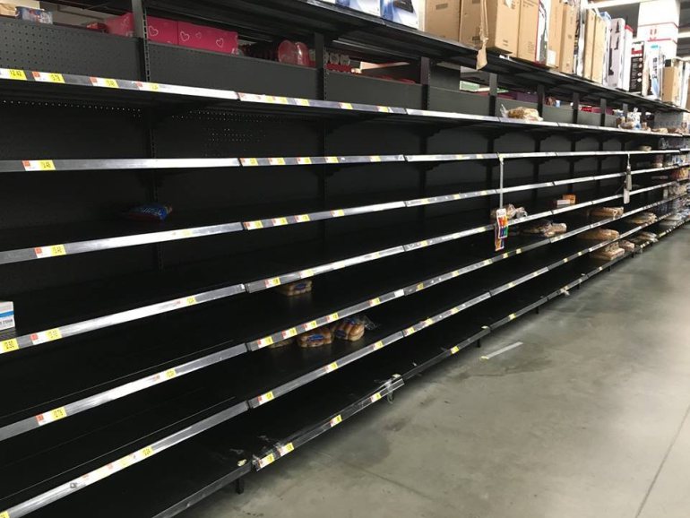 Image: Shopping at Walmart now resembles a police state FEMA camp experience thanks to coronavirus: Our dystopian future has arrived