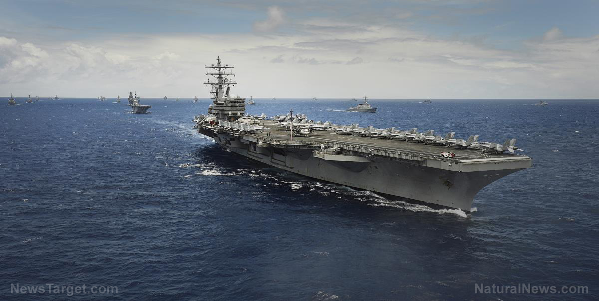 Image: 5 Sailors on Navy aircraft carrier test positive for coronavirus after initial recovery – sailors and people in contact with them evacuated
