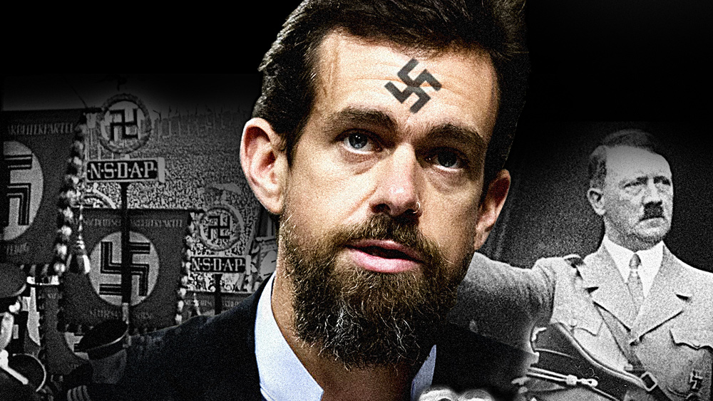 Image: Twitter CEO Jack Dorsey censoring those who want law and order (including the President) while aiding and abetting domestic terrorists
