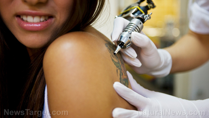 Image: Tattoos can leak dangerous heavy metals into your lymph nodes, study finds