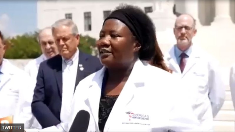 Image: Racist leftists attack, mock Dr. Stella Immanuel over her truth and passion to protect human lives against the evil, demonic forces behind Big Pharma