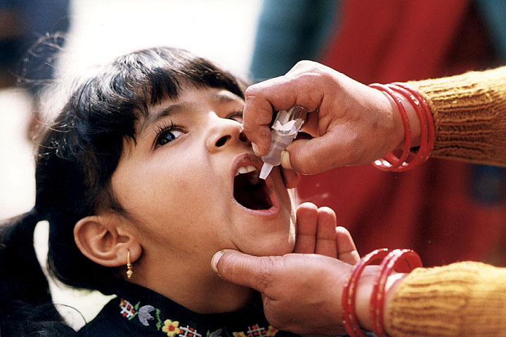 Image: Instead of preventing the disease, polio vaccinations CAUSE polio
