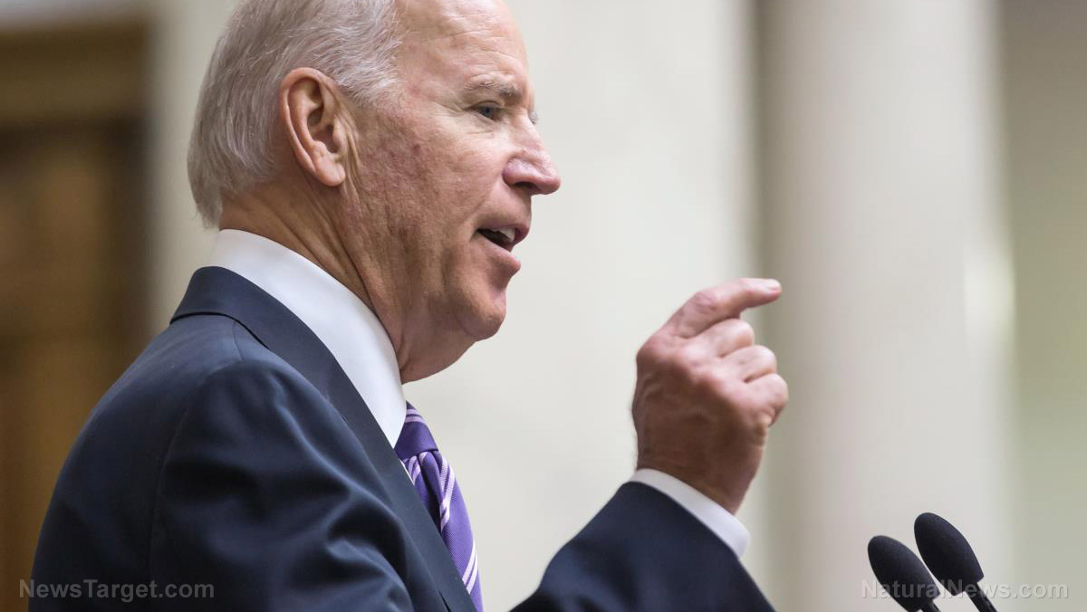 Image: Joe Biden (absurdly) promises fewer fires, floods, and hurricanes if he wins in November