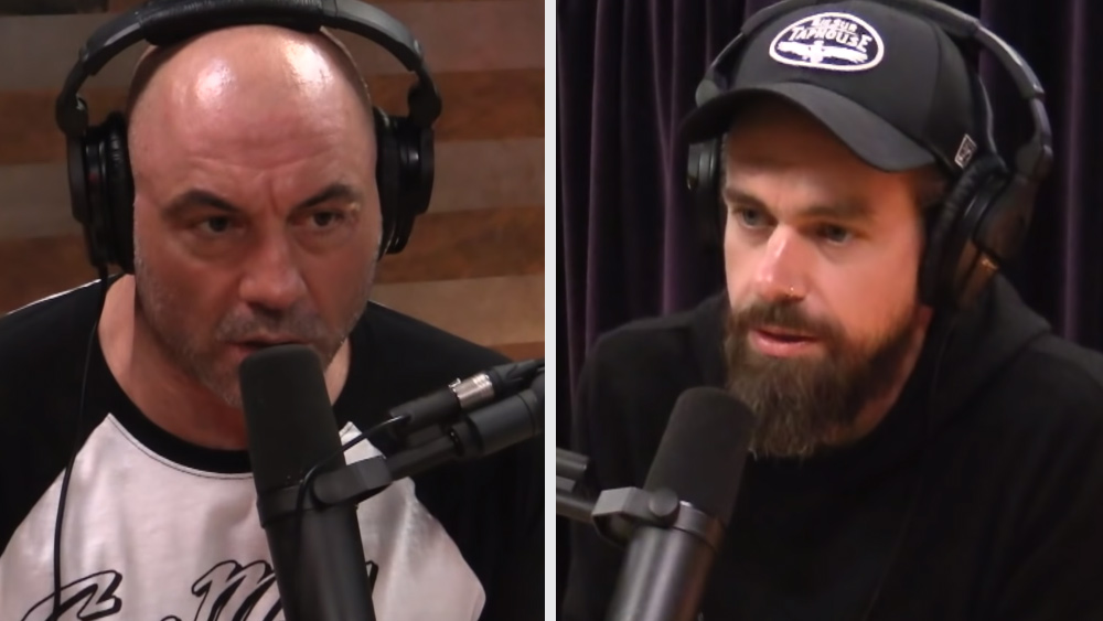 Image: Joe Rogan sold out to corporate interests that protect communist China: Spotify episodes selectively censored to remove prominent conservative voices that criticize the CCP