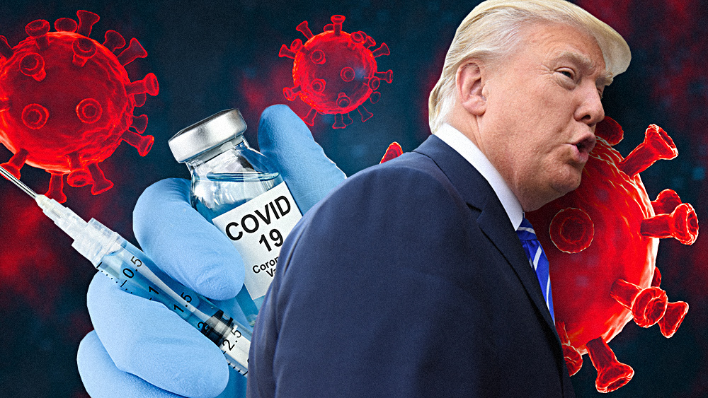 Image: ANALYSIS: Trump’s “military” deployment of vaccines on Nov. 1 is a clever cover story to prepare for Insurrection Act invocation, mass arrests using military police