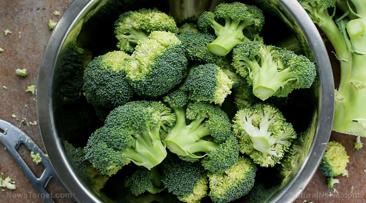 Image: Analysis of broccoli florets reveals what phytochemicals are present in young and mature broccoli