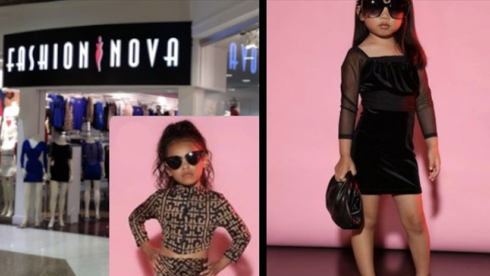Image: Fashion Nova launches what looks like a pedophile clothing line for little girls