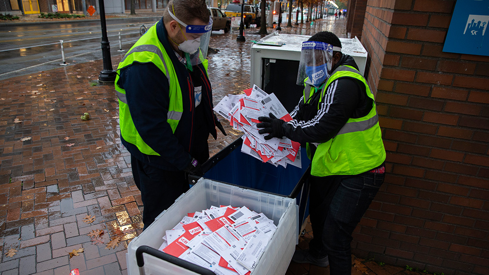 Image: Pennsylvania officials claim they “discovered” another 750,000 mail-in ballots… more RIGGING for Biden!