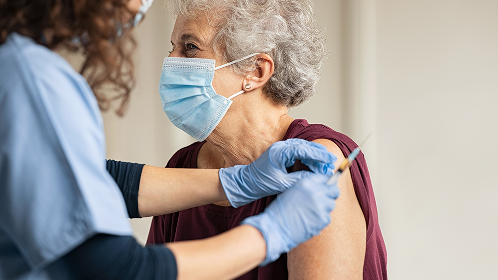 Image: Coronavirus outbreak ensues following vaccination of residents at nursing home
