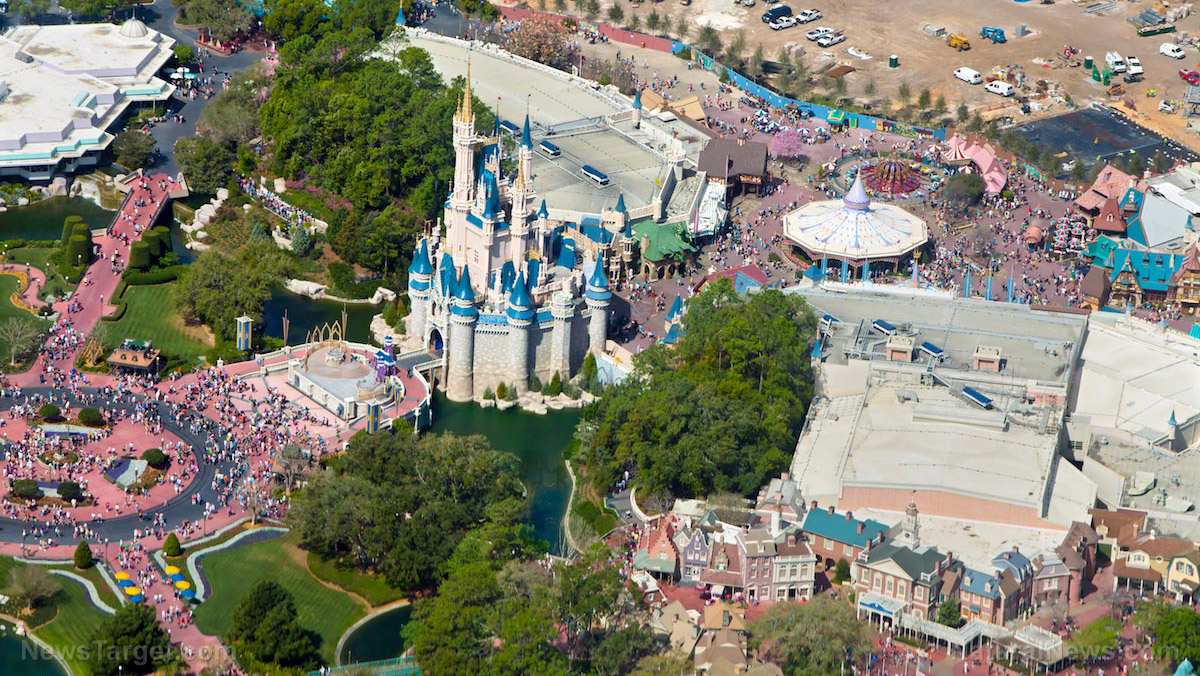 Image: Disneyland converted into mass COVID-19 vaccination site