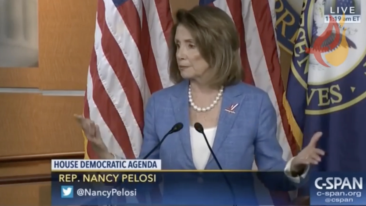 Image: Pelosi attempted a military coup against Trump while falsely blaming him for leading an “insurrection”