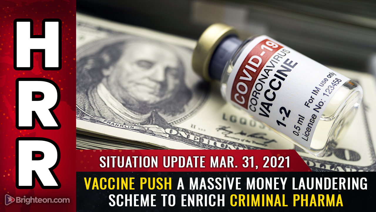 Image: Situation Update, Mar 31st: Those taking vaccines are shockingly ignorant of the criminal fraud behind Big Pharma