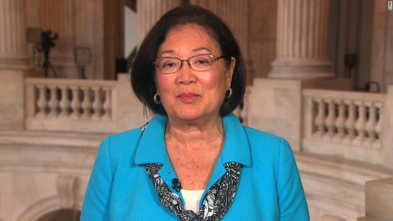 Image: Disgusting left-wing BIGOT Sen. Mazie Hirono calls for total ban on white people in Biden’s cabinet… a sitting Senator openly admits to judging people by the color of their skin